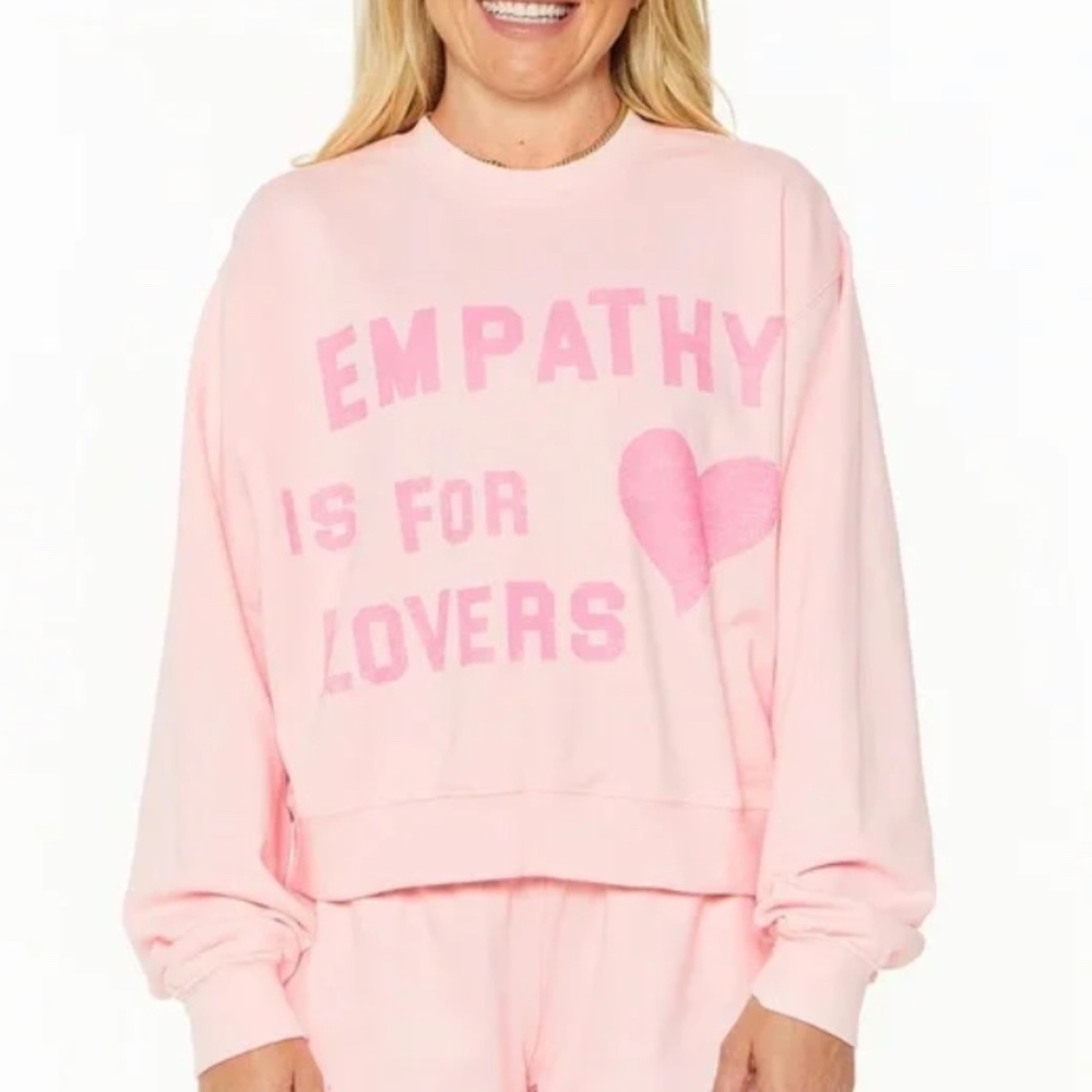NWOT The Mayfair Group Empathy Is for Lovers Crewneck Size M/L
